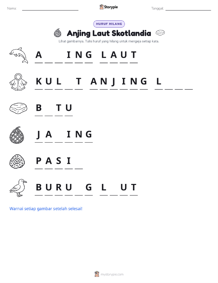 Huruf yang Hilang