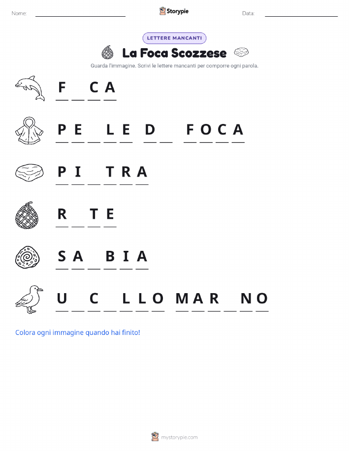 Lettere Mancanti