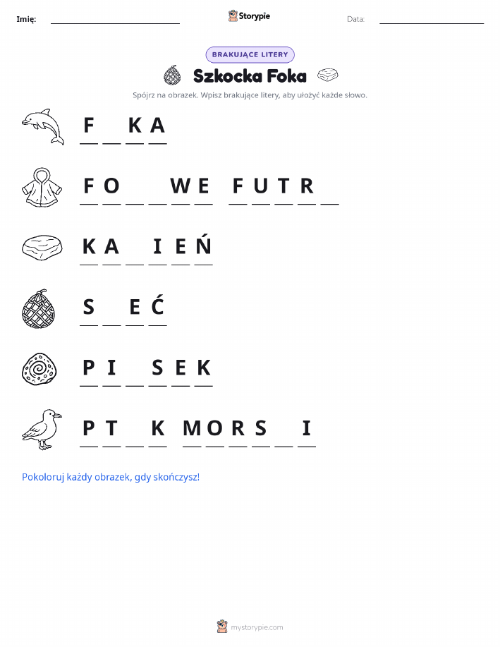 Brakujące Litery