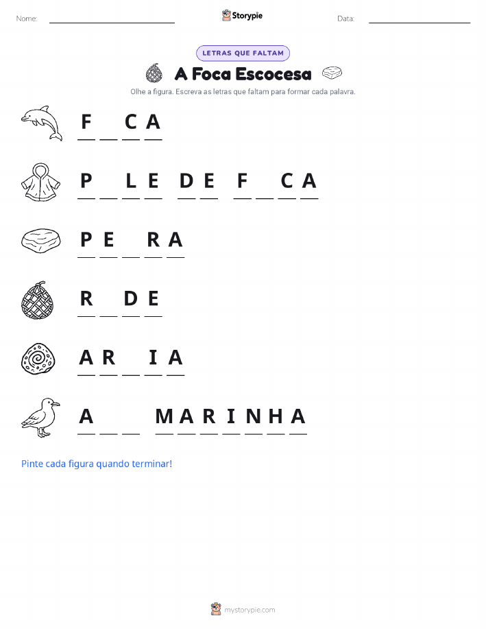 Letras Faltando