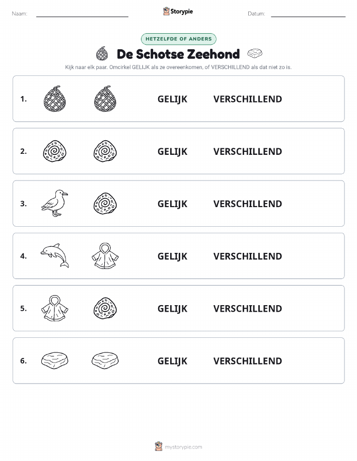 Zelfde of Verschillend