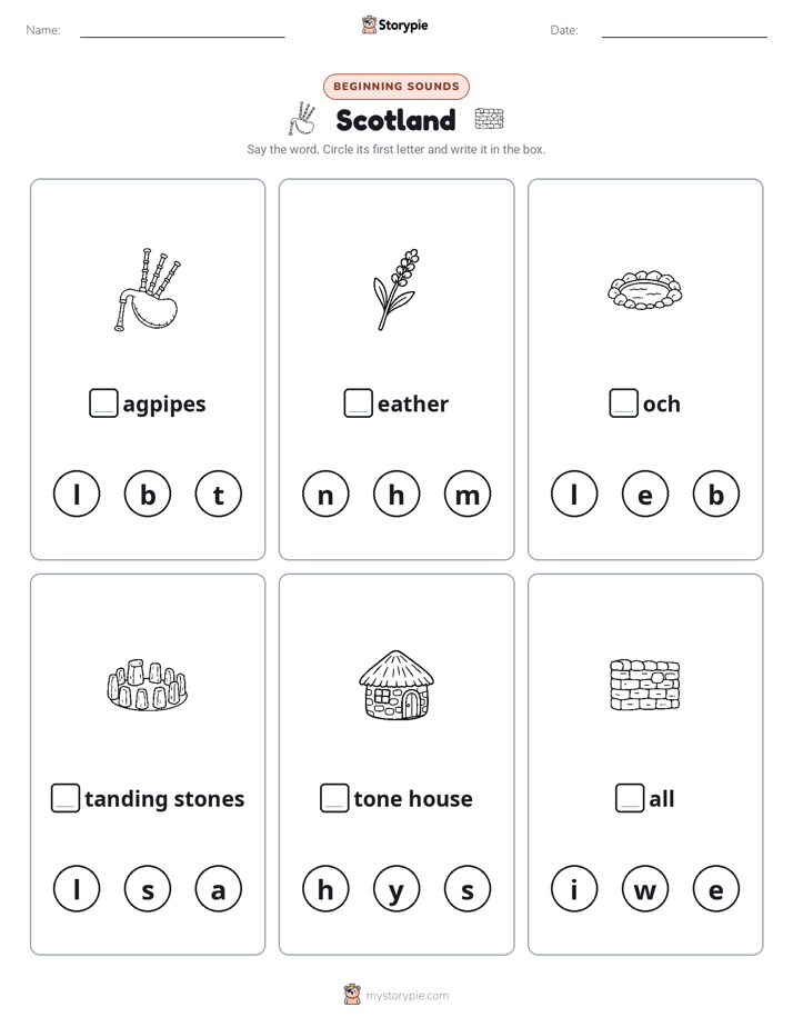 Beginning Sounds