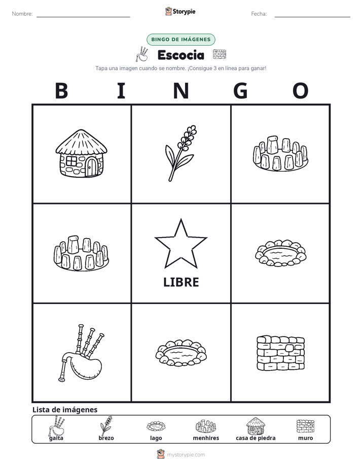 Bingo de Imágenes