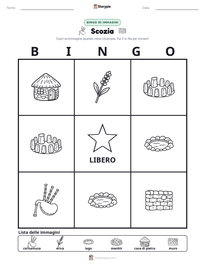 Bingo delle Immagini