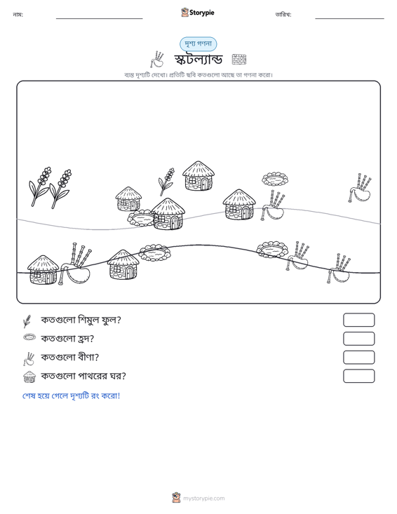 গণনা দৃশ্য