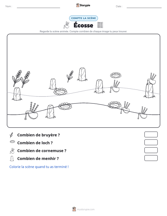 Scène de Comptage