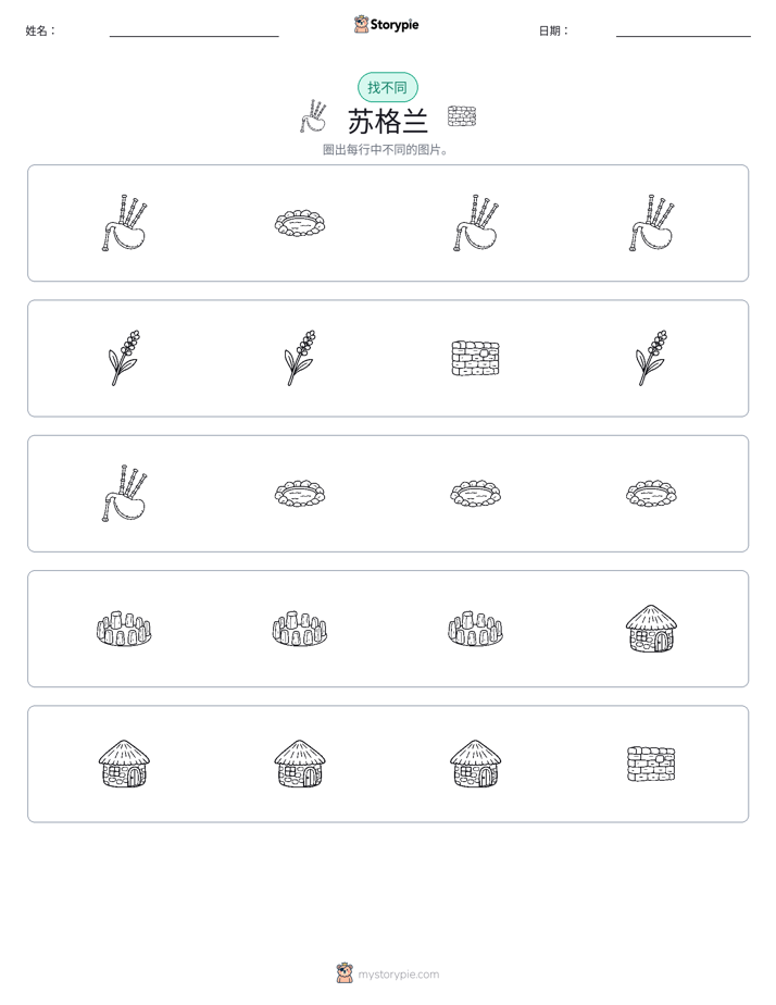 找不同