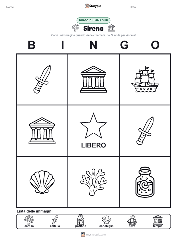 Bingo delle Immagini