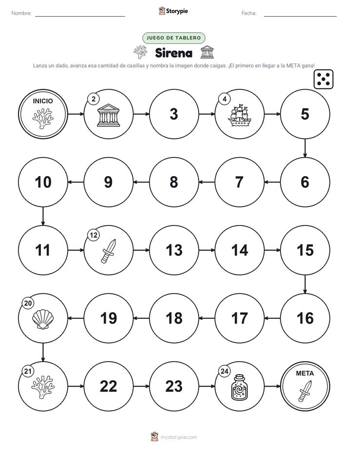 Juego de Rueda y Avanza