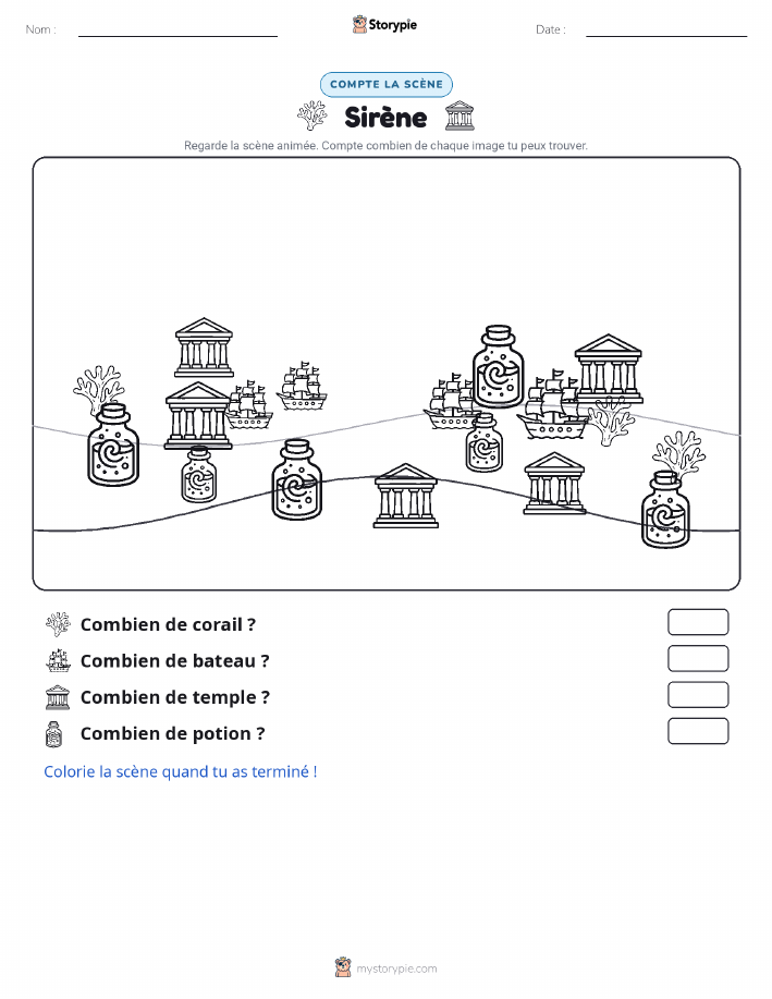 Scène de Comptage