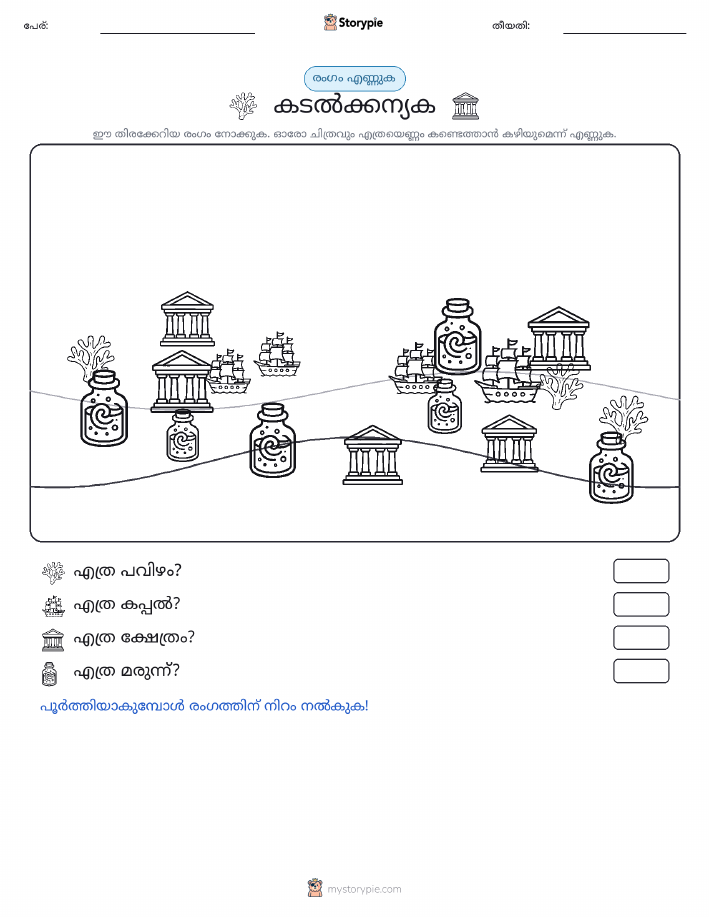 എണ്ണുന്ന ദൃശ്യങ്ങൾ