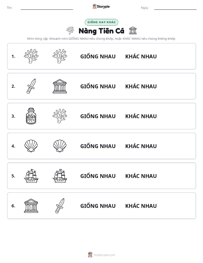Giống Hay Khác