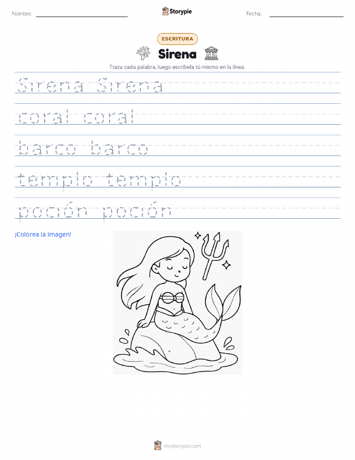 Práctica de Escritura