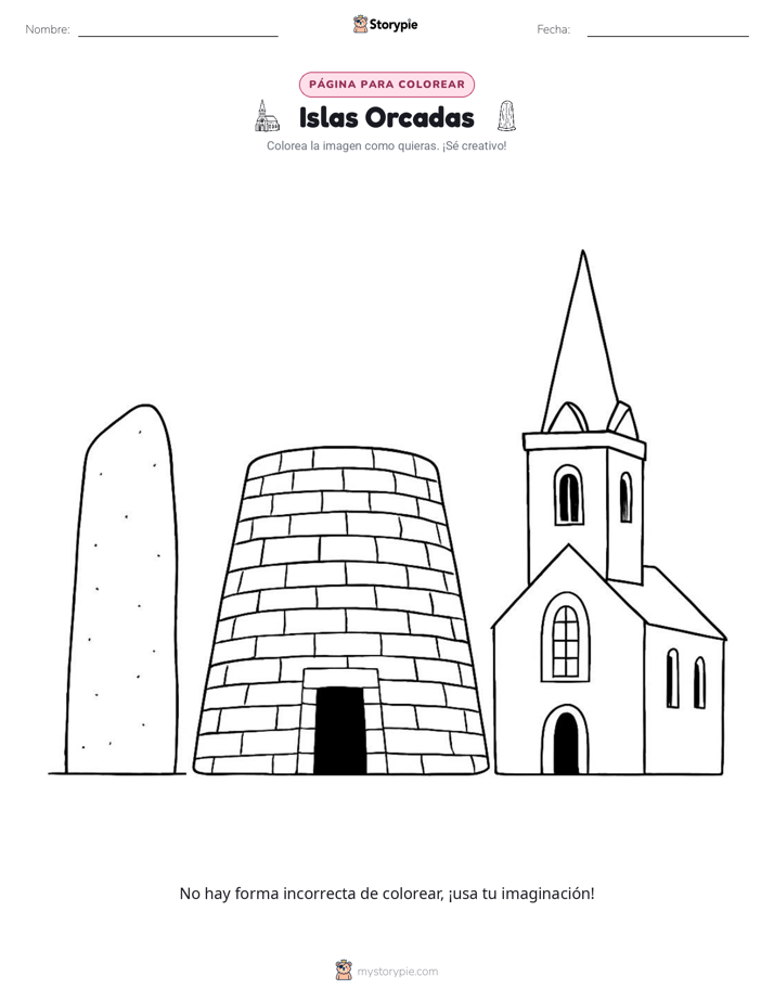 Página para Colorear