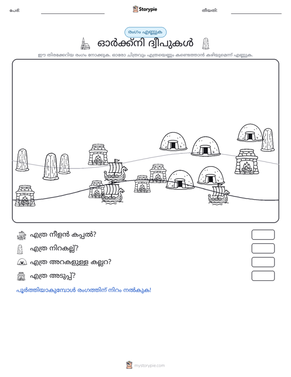 എണ്ണുന്ന ദൃശ്യങ്ങൾ