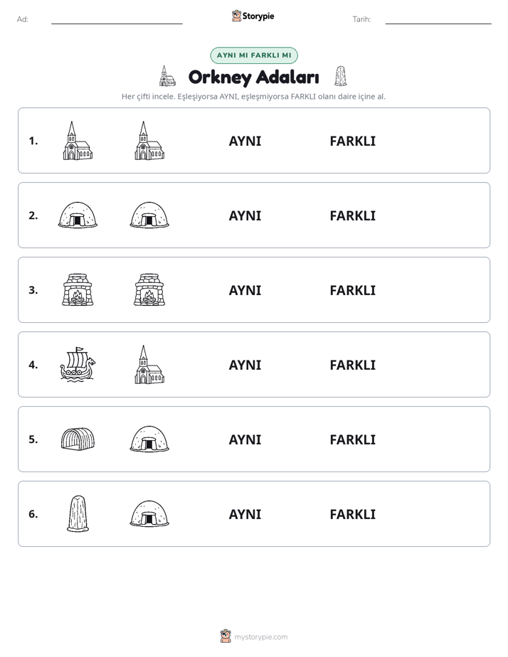 Aynı mı Farklı mı