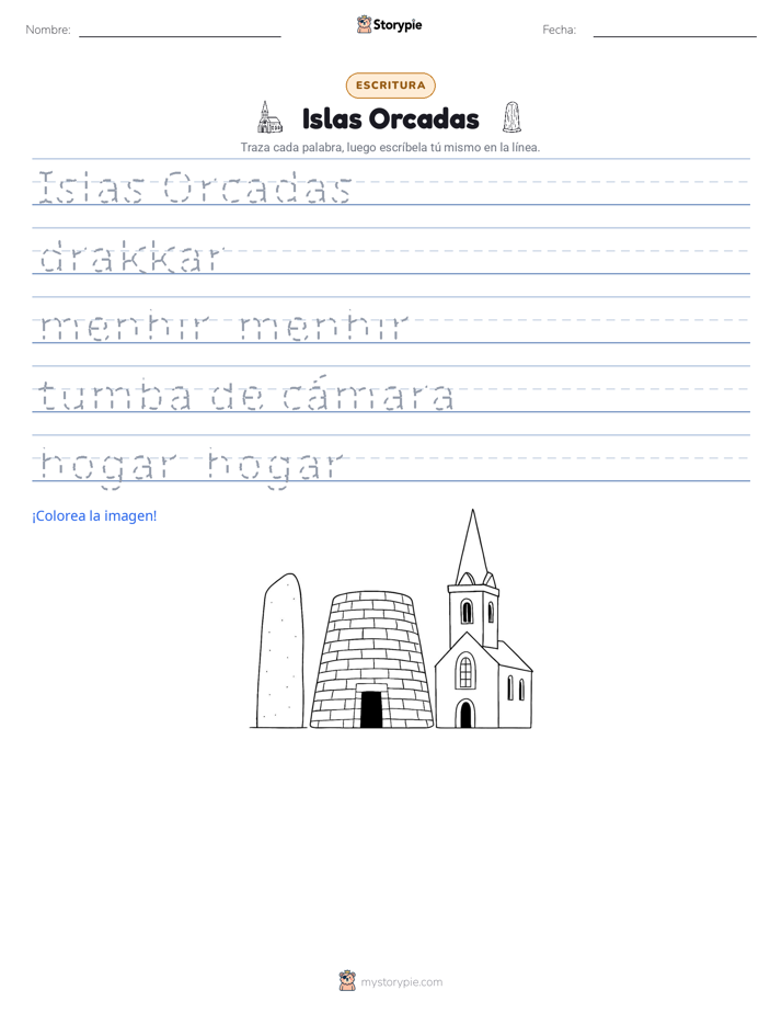 Práctica de Escritura