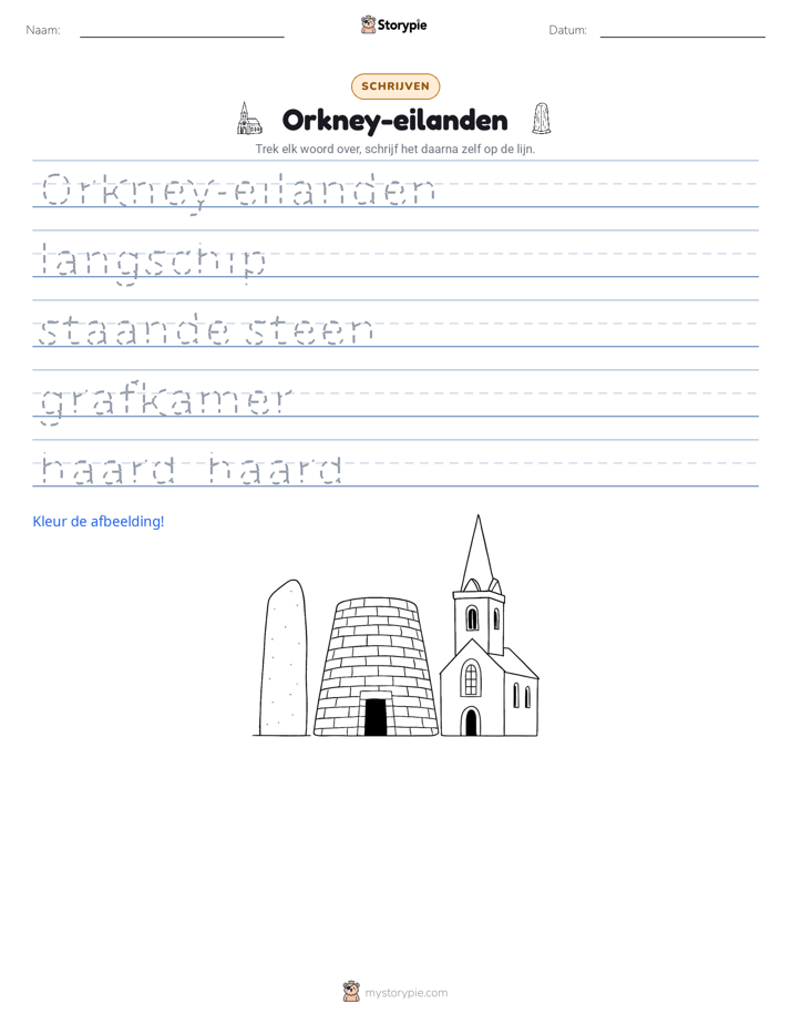 Schrijf Oefening