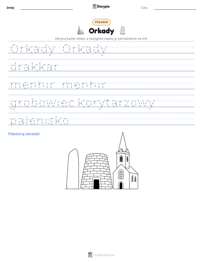 Ćwiczenie Pisania