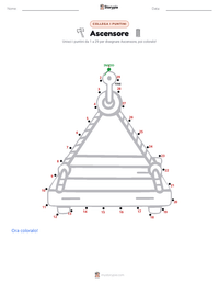 Anteprima della scheda stampabile di Ascensore