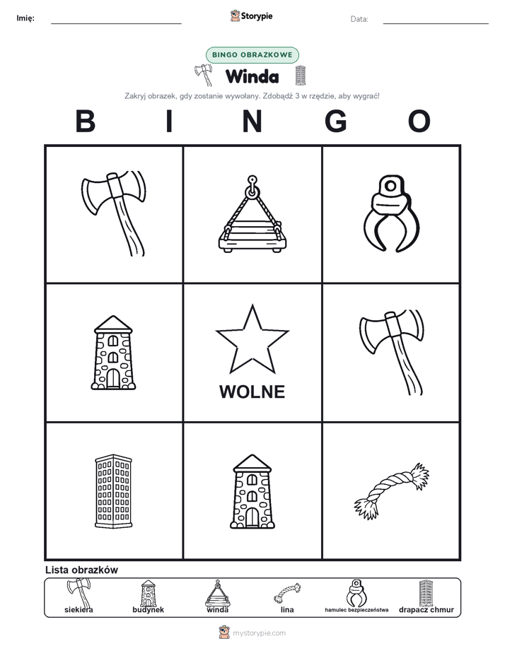 Bingo obrazkowe