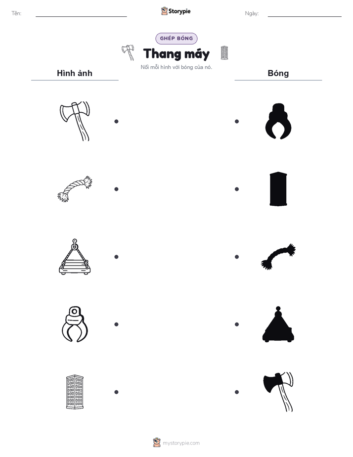 Ghép Hình Bóng