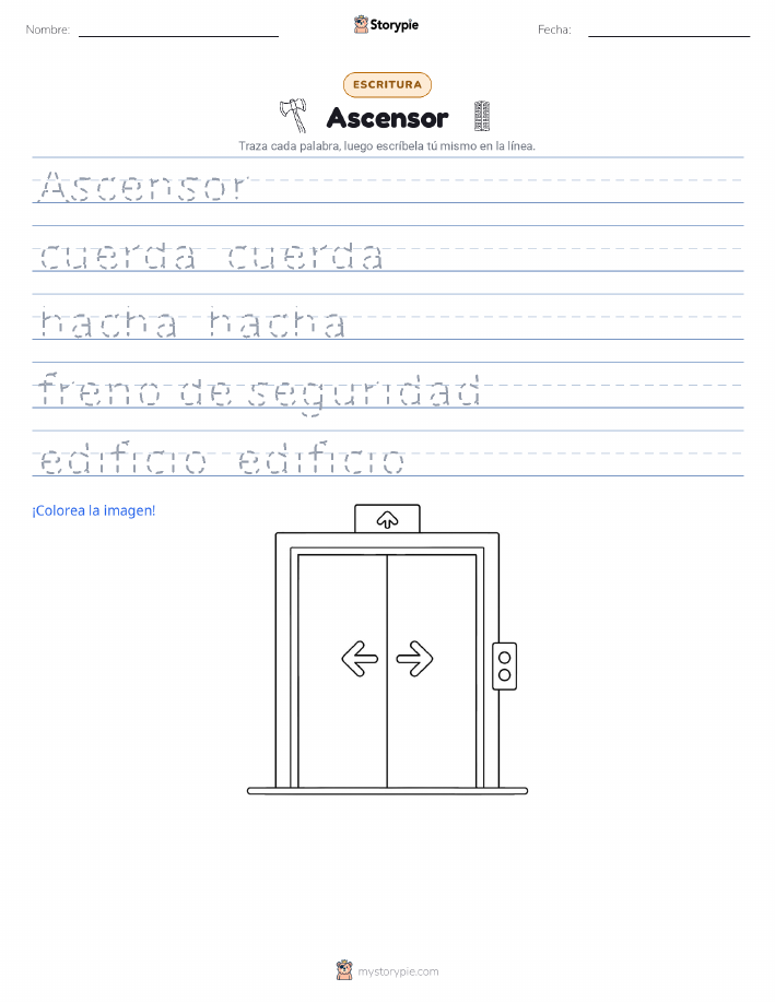 Práctica de Escritura