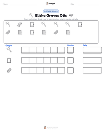 Elisha Graves Otis printable worksheet preview