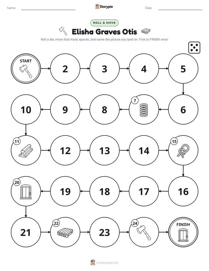 Roll & Move Game