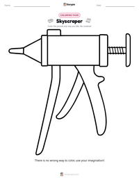 Skyscraper printable worksheet preview