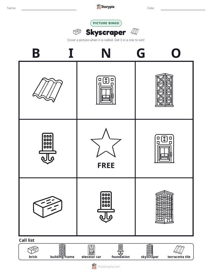 Picture Bingo