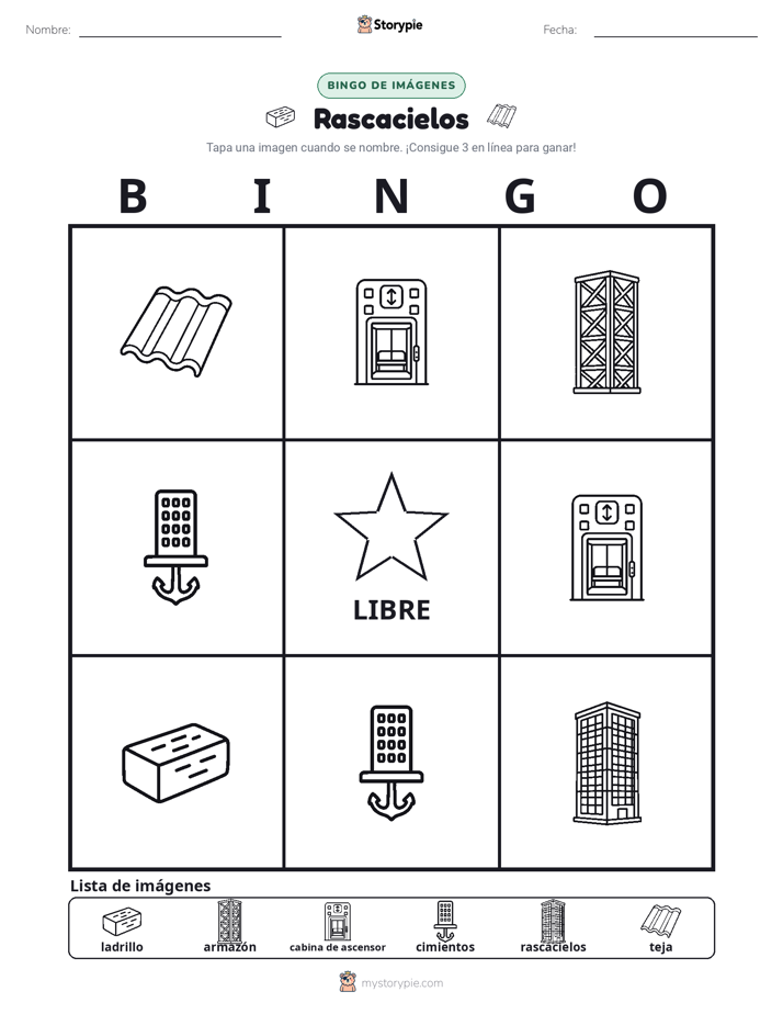 Bingo de Imágenes