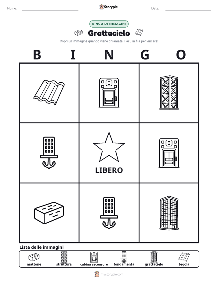 Bingo delle Immagini