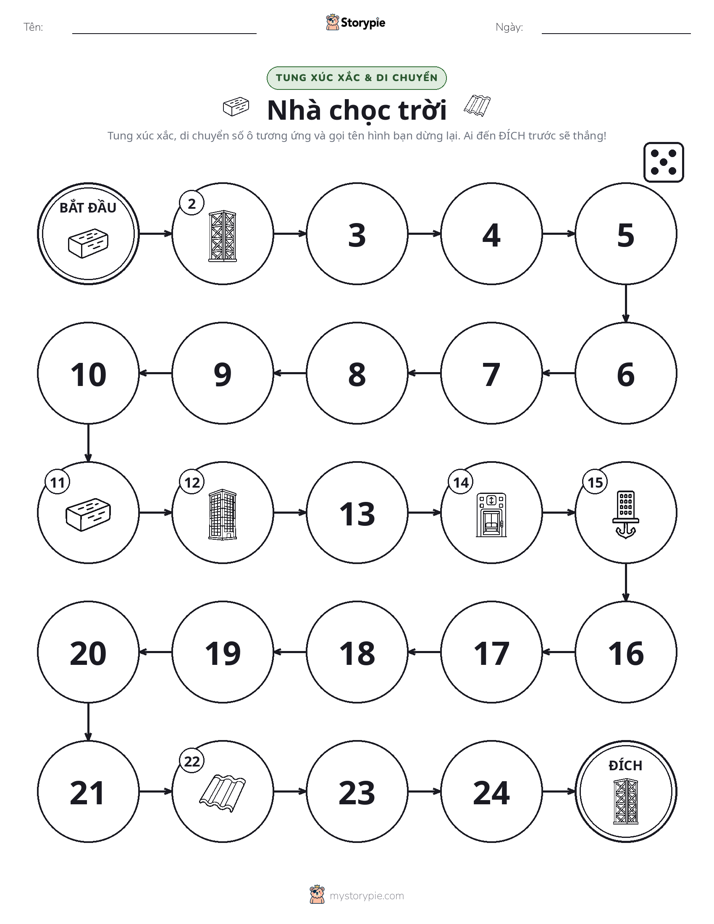 Trò Chơi Cuộn & Di Chuyển