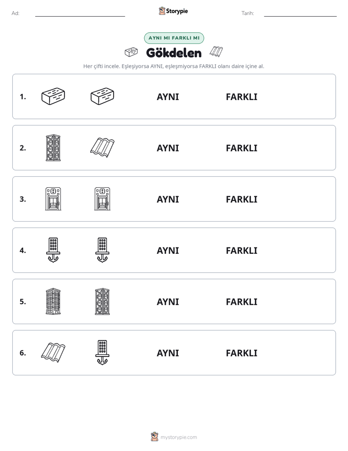 Aynı mı Farklı mı
