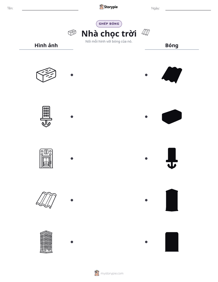 Ghép Hình Bóng