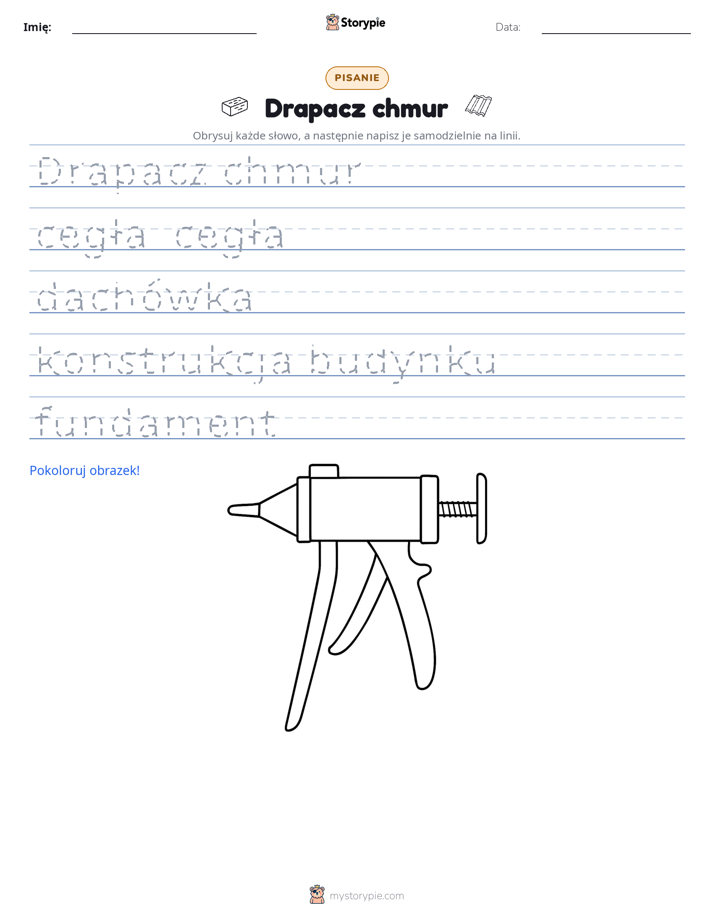 Ćwiczenie Pisania