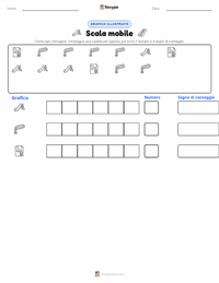 Anteprima della scheda stampabile di Scala Mobile