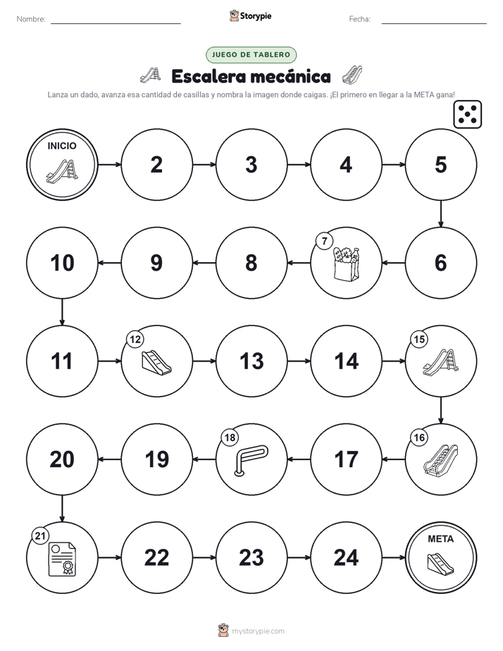 Juego de Rueda y Avanza