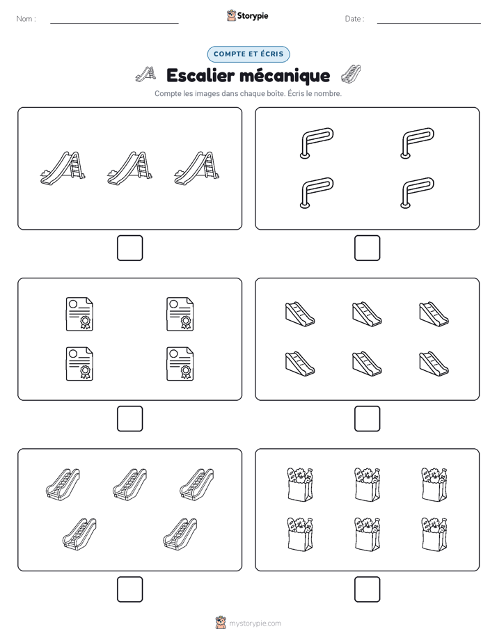 Compter & Écrire