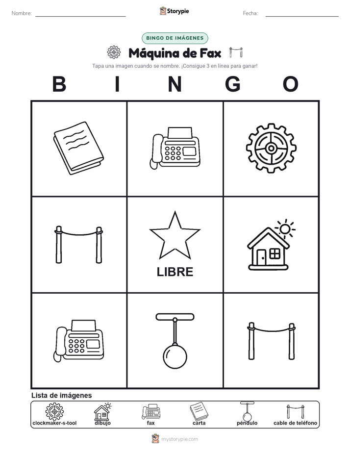 Bingo de Imágenes