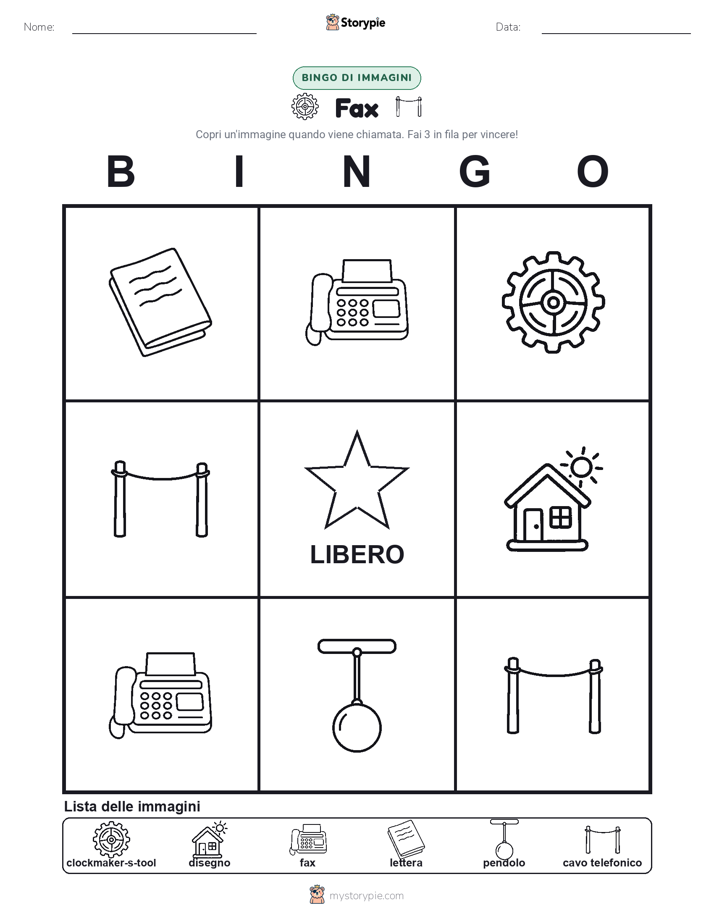 Bingo delle Immagini