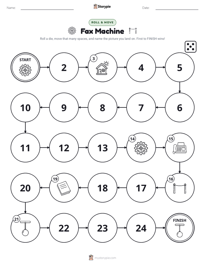 Roll & Move Game