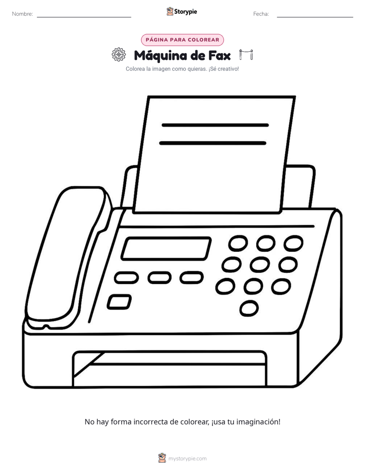 Página para Colorear