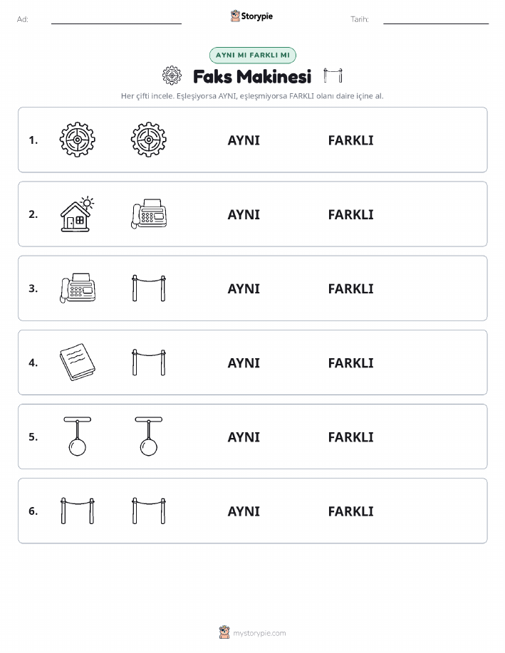 Aynı mı Farklı mı