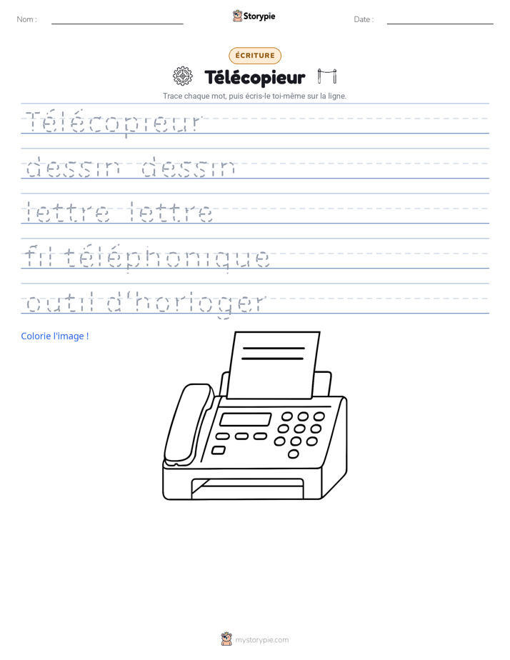 Pratique d'écriture