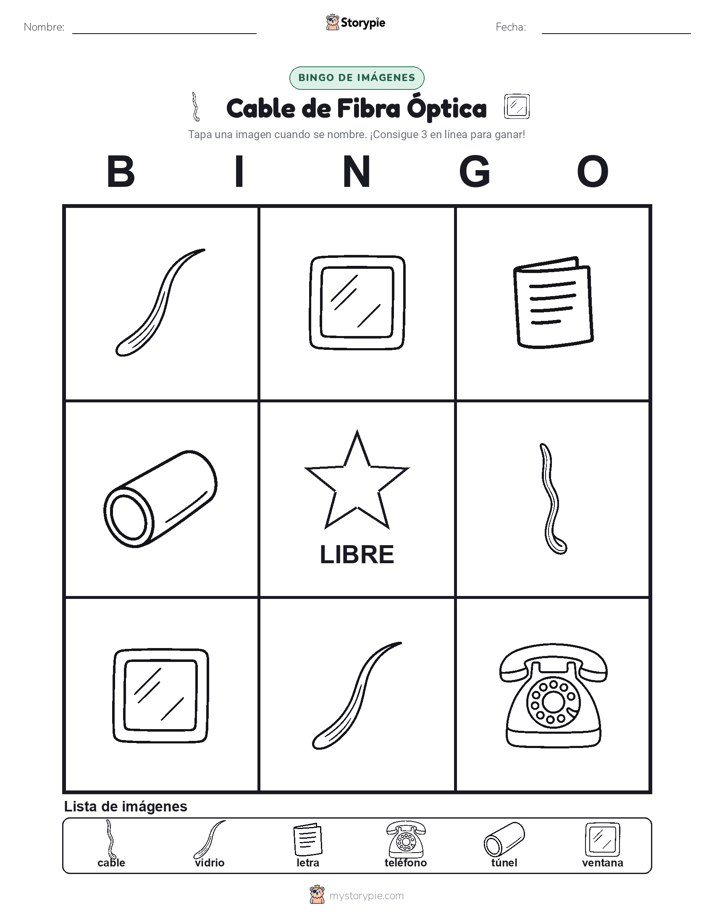 Bingo de Imágenes