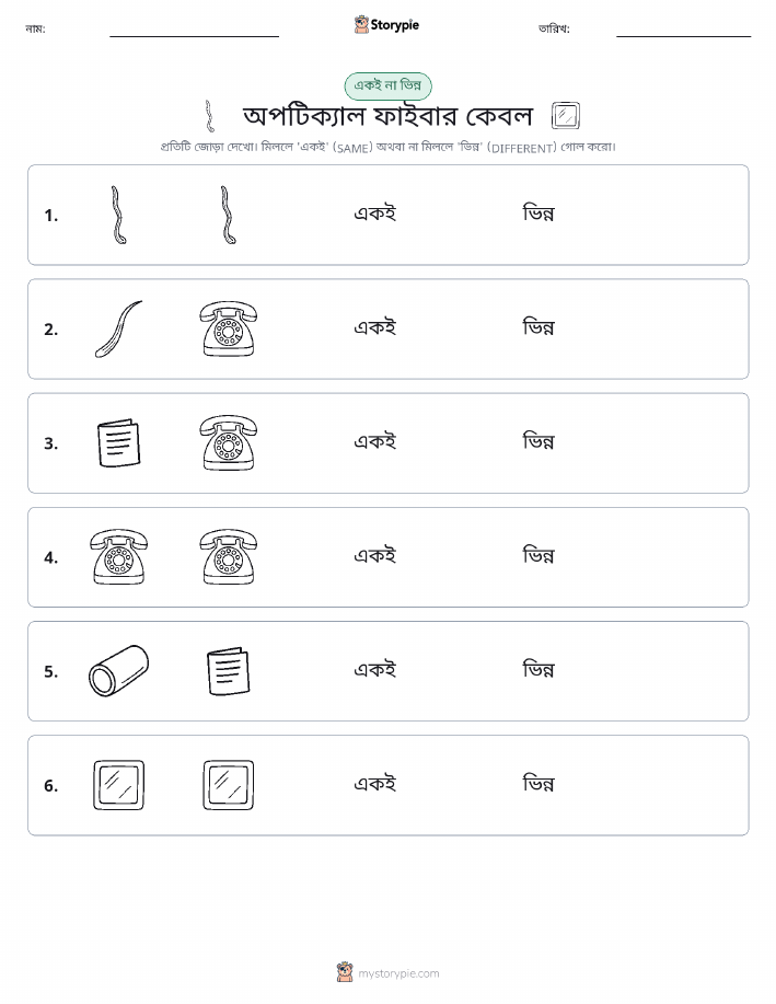 একই বা ভিন্ন