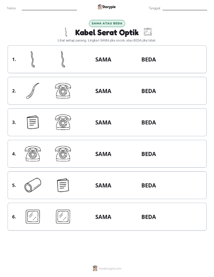 Sama atau Berbeda
