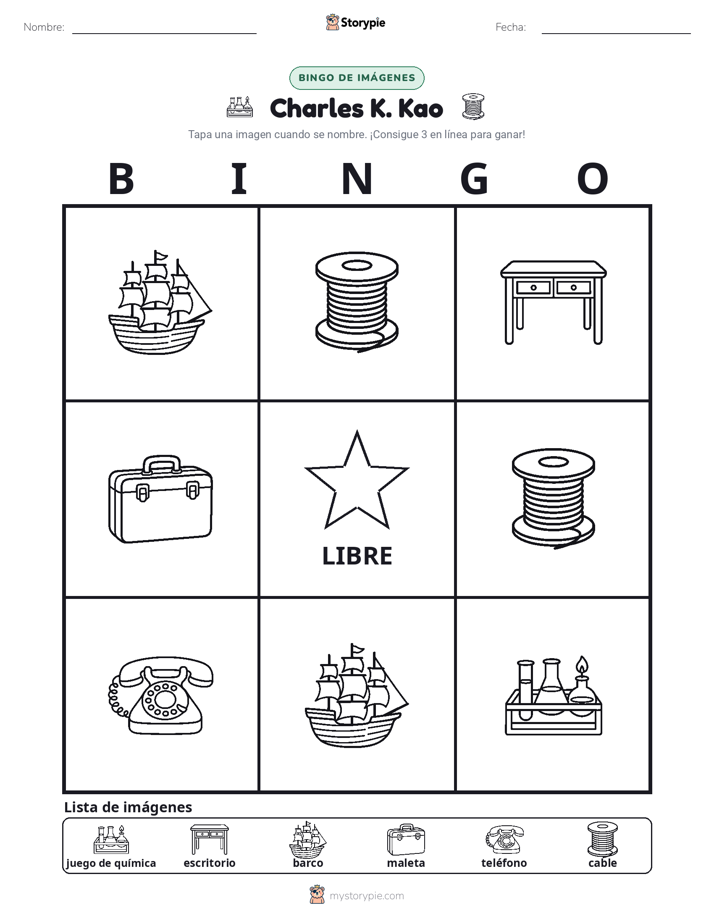 Bingo de Imágenes
